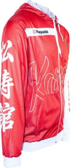 Hoody TOP TEN Karate WKF - Red/white, 19341-41 -Boxing Shop 04b4a3c98fe3a04d824ceed668824a99