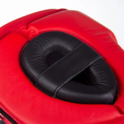 Fighter Headguard SIAM Competition - Red, FHG-001R -Boxing Shop 077f2aba6a082a271c318c33cf5d4cc1