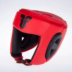 Fighter Headguard SIAM Competition - Red, FHG-001R -Boxing Shop 07ce4809bedd211017f1ad9b188c4b66