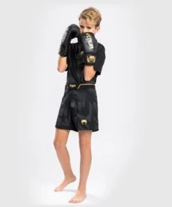 Venum Razor Kids MMA Shorts - Black/gold 13 Venum Razor Kids MMA Shorts - Black/gold -Boxing Shop 0935d92dfa81851af1e72824a504a549458be902 FS RAZOR BLACK 01