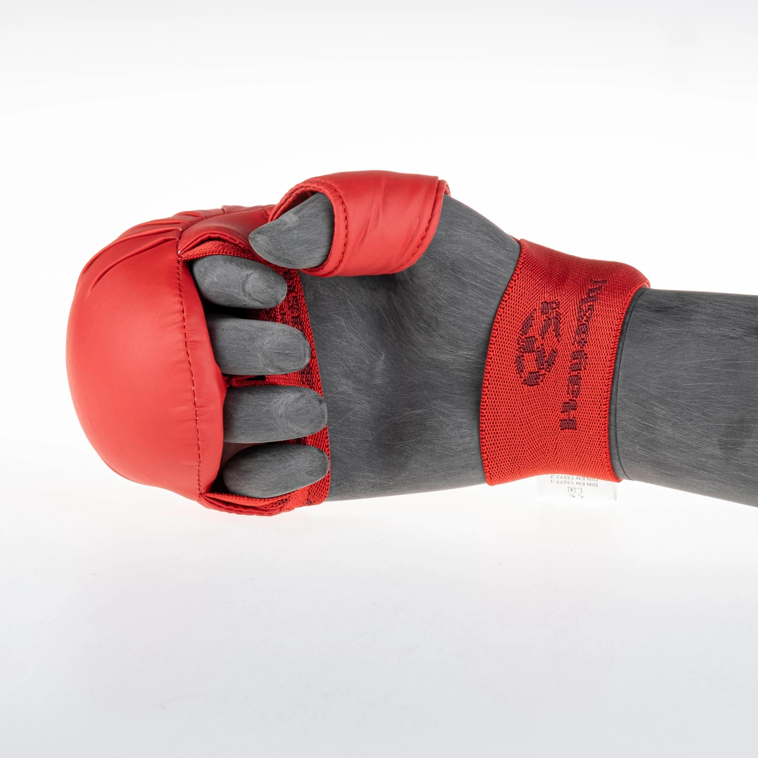 Hayashi Karate Fist Protector TSUKI With Thumb (WKF Approved) - Red, 238 4 Hayashi Karate Fist Protector TSUKI With Thumb (WKF Approved) - Red, 238 - Image 2