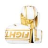 Fighter Boxing Gloves Basic Stripe - White/gold -Boxing Shop 1376APU WG01
