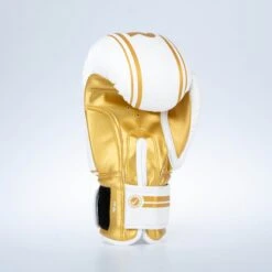 Fighter Boxing Gloves Basic Stripe - White/gold 18 Fighter Boxing Gloves Basic Stripe - White/gold -Boxing Shop 1376APU WG08