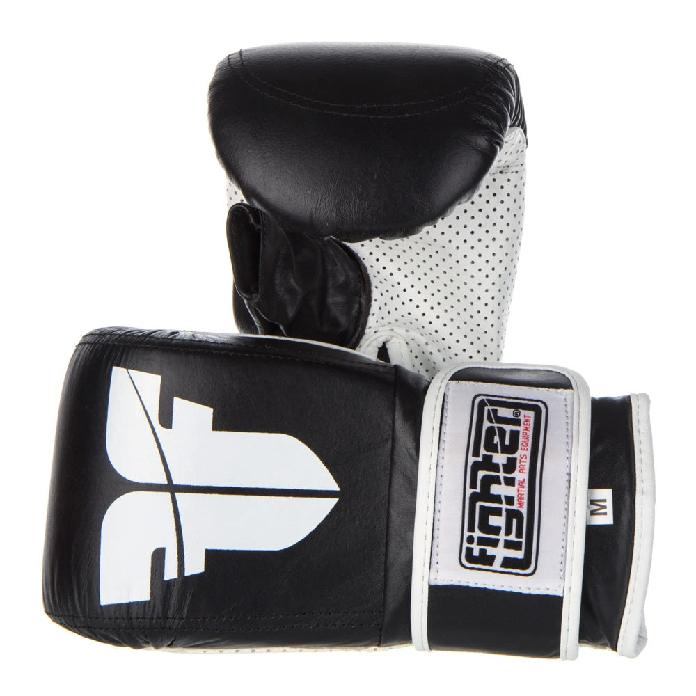 Fighter Bag Gloves Velcro - Black/white, JE-PERF 3 Fighter Bag Gloves Velcro - Black/white, JE-PERF