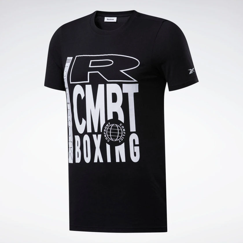 Reebok Combat Boxing Tee - Black, FJ5333 8 Reebok Combat Boxing Tee - Black, FJ5333 - Image 6