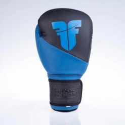 Fighter Boxing Gloves SPLIT- Matt Blue/black, FBG-001BBL -Boxing Shop 2164fe2898020ee63a3fddeb18a3706c