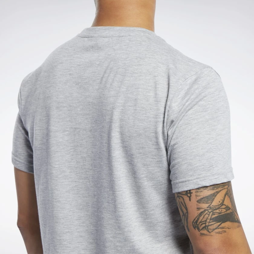 Reebok Combat Conor McGregor Tee - Grey, FM1493 4 Reebok Combat Conor McGregor Tee - Grey, FM1493 - Image 2