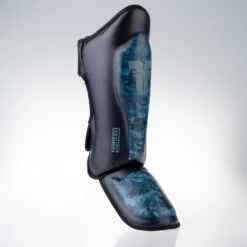 Fighter Shinguards Thai - Jungle Series - Blue Camo, JE1573CA -Boxing Shop 2ef8d40567c855158a2cc8726c70c347