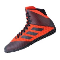 Adidas Wrestling Shoes Mat Wizard 4. - Black/red, BC0532