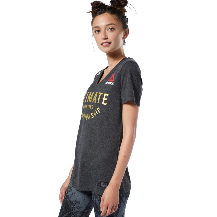 Reebok UFC Fight Night Champ Walkout Jersey - Black, DM5169 5 Reebok UFC Fight Night Champ Walkout Jersey - Black, DM5169 - Image 3