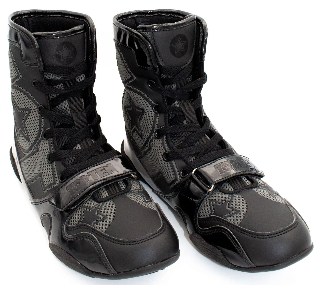 Boxing Shoes Top Ten - Black, 1172-91 6 Boxing Shoes Top Ten - Black, 1172-91 - Image 4