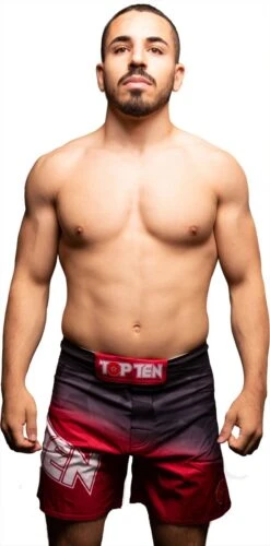 Top Ten MMA Prism Shorts - Red, 18151-41 -Boxing Shop 4 2 63484b12 38ce 4689 822c 204e2f613068