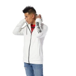 Reebok UFC Fight Night Blank Walkout Hoodie - White, CD8586 -Boxing Shop 49d7ee1b8956137e94e61b986e9a5151