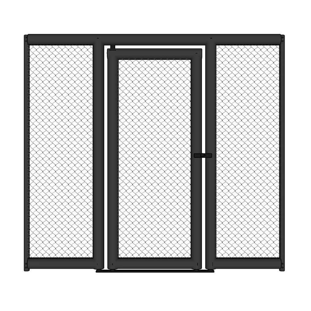 MMA Cage Pannel With Door, CPD 3 MMA Cage Pannel With Door, CPD