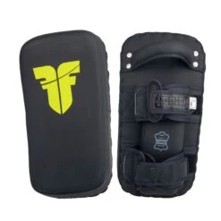 Fighter Thai Pads - Black/neon Yellow, FTP-001BNY