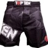 Top Ten MMA Prism Shorts - Black, 18151-91 1 Top Ten MMA Prism Shorts - Black, 18151-91 -Boxing Shop 6166