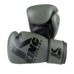 King Pro Boxing - Boxing Gloves Platinum 3 - Khaki, Kbp/bg-platinum3