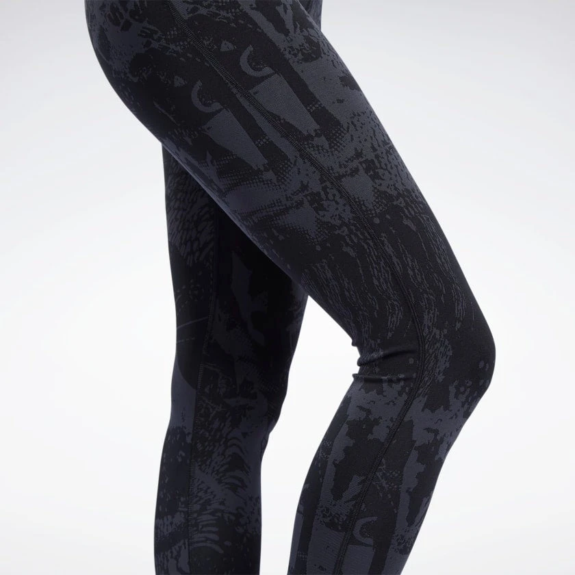 Reebok Combat Jacquard Lux Tights, FK2429 5 Reebok Combat Jacquard Lux Tights, FK2429 - Image 3