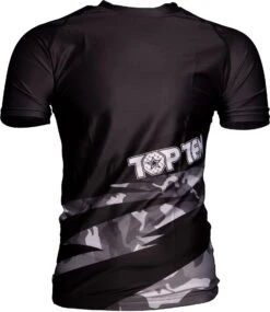 Rash Guard TOP TEN Scratched - Black, 14161-9