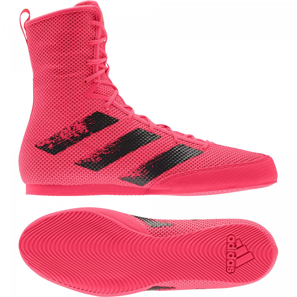 Boxing Shoes Adidas Box Hog 3 - Pink, FX1991 12 Boxing Shoes Adidas Box Hog 3 - Pink, FX1991 - Image 10