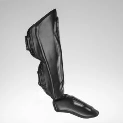 Fighter Shinguards Thai Ergo - Black/gray, FSG-004BG -Boxing Shop 6c864355eeee631e089fef2033dbd14a