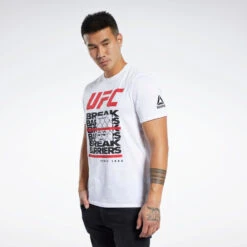 Reebok UFC FG Capsule Tee - White, FK2350 -Boxing Shop 6ced0d06fd4d59e155bc7abdddd08a2a