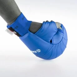 Hayashi Karate Fist Protector TSUKI With Thumb (WKF Approved) - Blue, 238 16 Hayashi Karate Fist Protector TSUKI With Thumb (WKF Approved) - Blue, 238 -Boxing Shop 730e70509fc7716721fe0c86f276920d