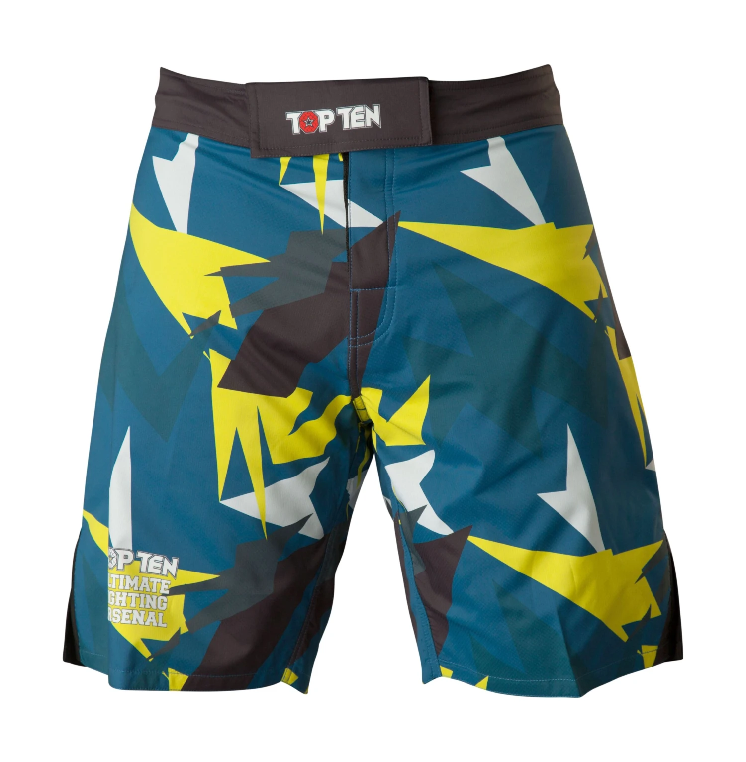 TOP TEN MMA Shorts Jungle - Black/blue/yellow, 18721-62 3 TOP TEN MMA Shorts Jungle - Black/blue/yellow, 18721-62