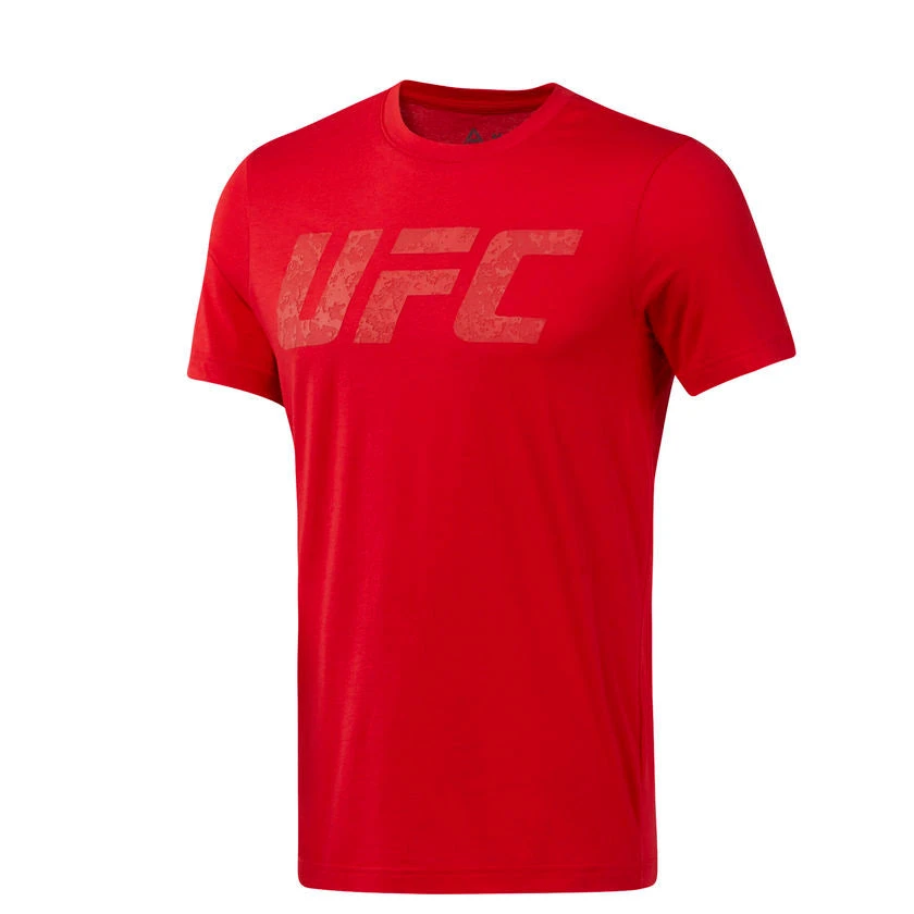 Reebok UFC Logo T-shirt - Red, D95021 3 Reebok UFC Logo T-shirt - Red, D95021