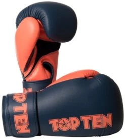 Boxing Gloves TOP TEN XLP - Grey/orange, 2268-93