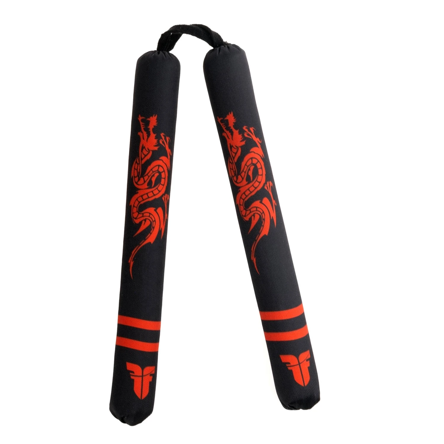 Fighter Soft Nunchaku - Dragon - Black/red 3 Fighter Soft Nunchaku - Dragon - Black/red