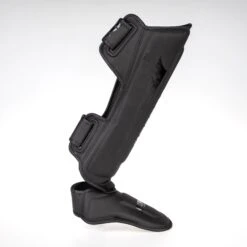 King Pro Boxing Shinguards Revo 4 - Black -Boxing Shop DSCF3986
