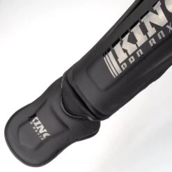 King Pro Boxing Shinguards Revo 4 - Black -Boxing Shop DSCF3991