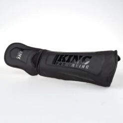 King Pro Boxing Shinguards Revo 4 - Black -Boxing Shop DSCF3992