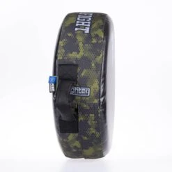 Fighter Round Shield - Life Is A Fight - Green Camo, FKSH-31 -Boxing Shop DSCF6654