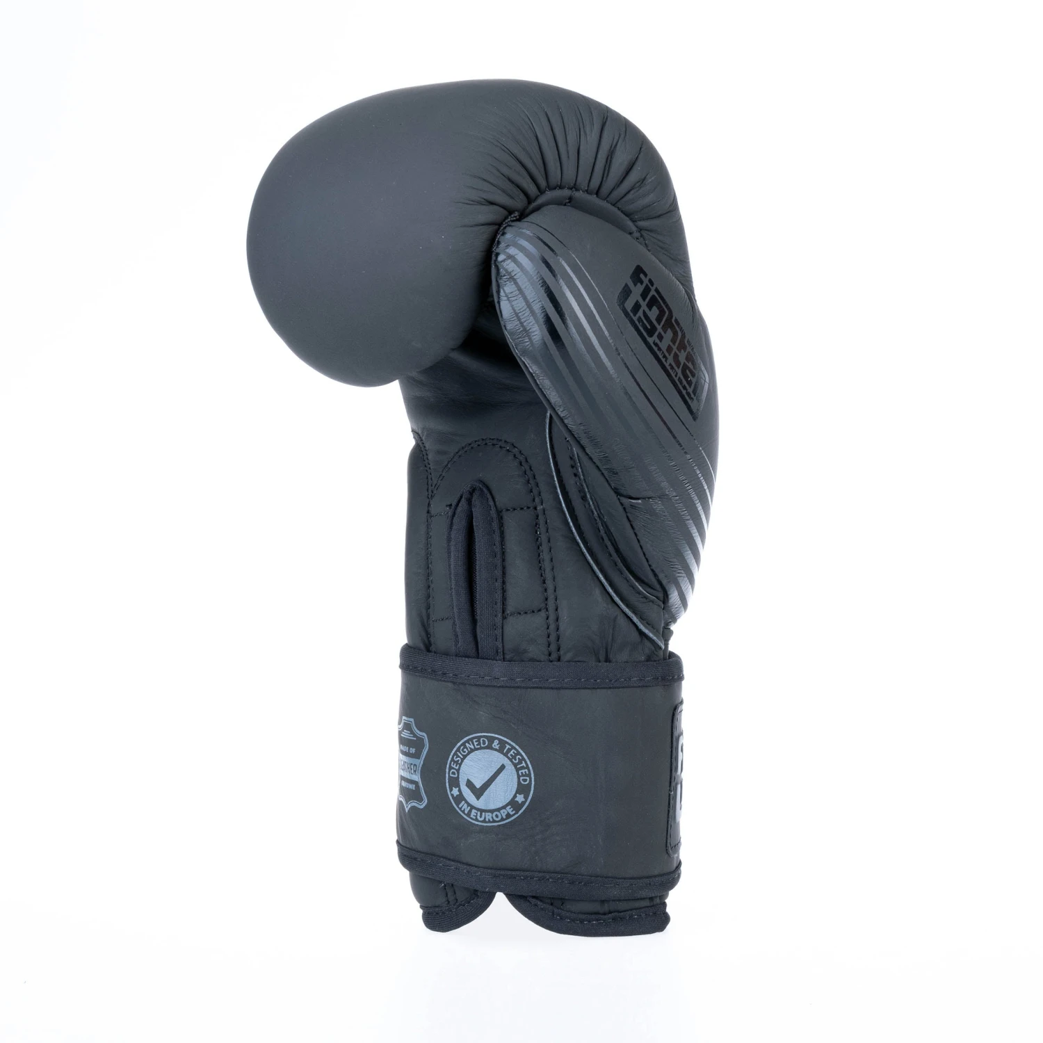 Fighter Boxing Gloves SPLIT Stripes - Black 5 Fighter Boxing Gloves SPLIT Stripes - Black - Image 3