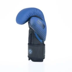 Fighter Boxing Gloves SPLIT Stripes - Blue/black -Boxing Shop FBG 001 SBL03