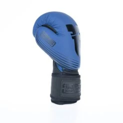Fighter Boxing Gloves SPLIT Stripes - Blue/black -Boxing Shop FBG 001 SBL04