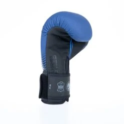 Fighter Boxing Gloves SPLIT Stripes - Blue/black -Boxing Shop FBG 001 SBL07