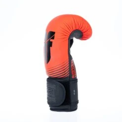 Fighter Boxing Gloves SPLIT Stripes - Red/black -Boxing Shop FBG 001 SRD06