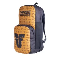 Fighter Backpack Squad - Brown Logo -Boxing Shop FBP LG 11 03
