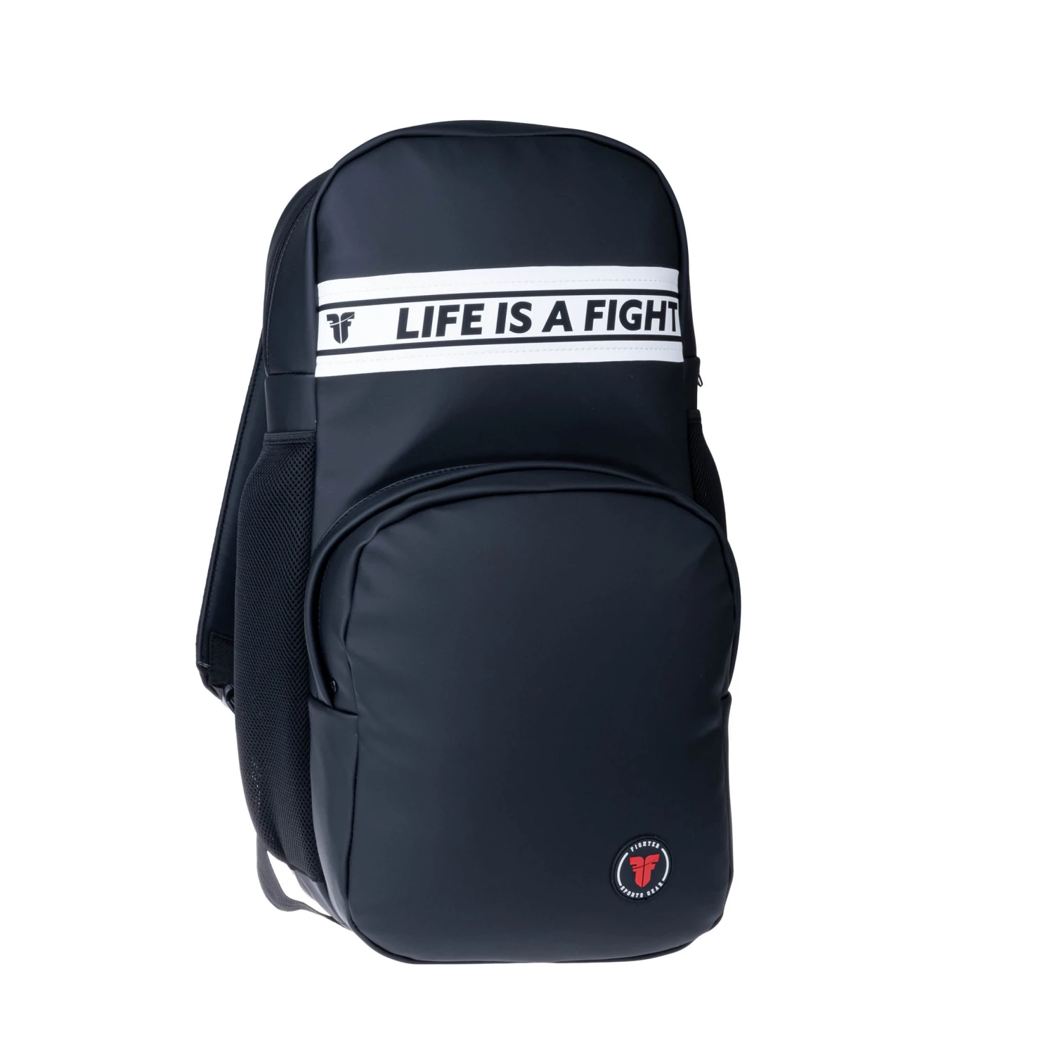 Fighter Backpack Leatherette - Black 5 Fighter Backpack Leatherette - Black - Image 3