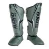 King Pro Boxing Shin Guards THOR - Khaki/silver 2 King Pro Boxing Shin Guards THOR - Khaki/silver -Boxing Shop KBPSGL THOR GR01