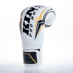 King Pro Boxing BG THOR - White/gold -Boxing Shop KPBBG THOR WH03