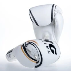 King Pro Boxing BG THOR - White/gold -Boxing Shop KPBBG THOR WH08