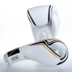 King Pro Boxing BG THOR - White/gold -Boxing Shop KPBBG THOR WH09