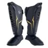 King Pro Boxing Shin Guards THOR - Black/gold -Boxing Shop KPBSGL THOR BK01