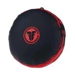 Fighter Round Shield Power Series - Black/red
