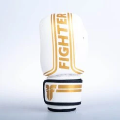 Fighter Open Gloves Stripe - SGP Edition - White/gold -Boxing Shop OHFS 04 02 263fbf67 9b24 425d bb34 e96129d0bcba