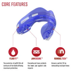 SAFEJAWZ Ortho Series Self-Fit Mouthguard For Braces - Blue -Boxing Shop SW ortho ice blue feature 2000x 38163013 1cea 4892 b7f3 7c2d6bc86697